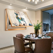 Electric meter box decoration painting free of punching aluminum alloy frame minimalist modern meter box empty open box Total open distribution box painting