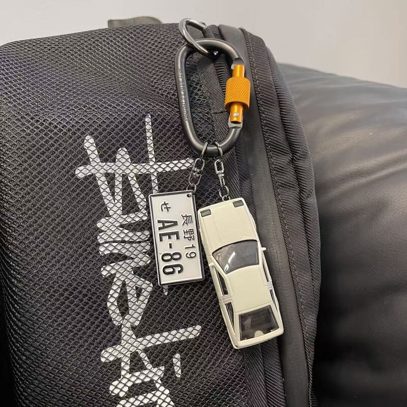 Alloy Genuine Ae861 1:64 Hot Wheels Sports Car Keychain Car Decoration Backpack Pendant Car Accessory