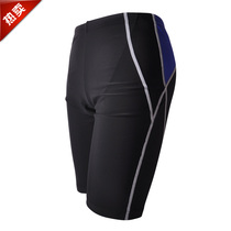 2016 Yingfa five-point swimming trunks Mens large size mid-foot swimming quick-drying loose knee-length swimming trunks chlorine-resistant casual swimming trunks