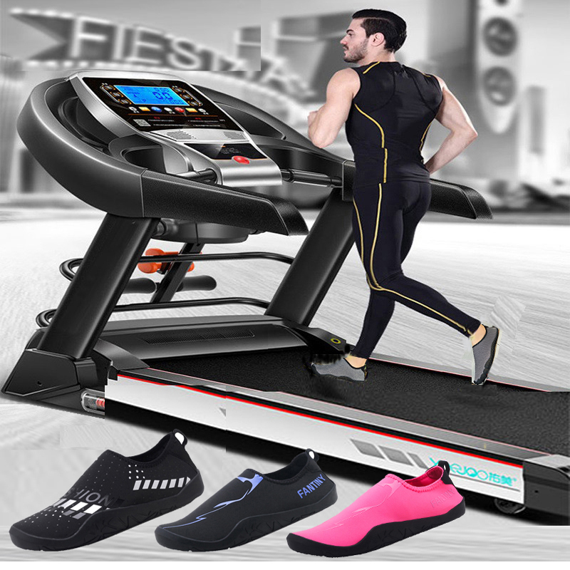 Squat, deadlift, skipping, rope skipping, women's treadmill special shoes, gym sports shoes, men's indoor training, yoga soft bottom