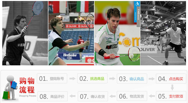 Chaussures de Badminton uniGenre - Ref 843806 Image 7