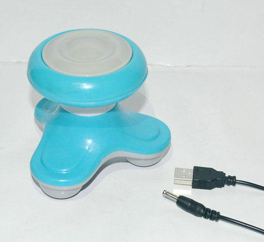 Water Wave Rechargeable Mini USB Electric Triangle Shoulder Neck Leg Massager Home Small Multifunction Shake