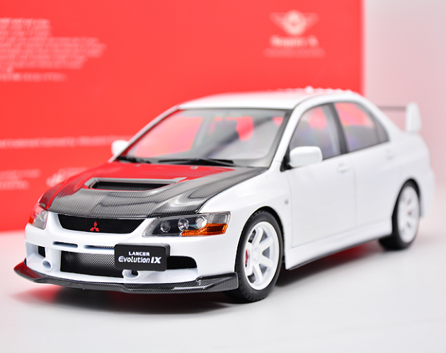 Super A 1:18 Mitsubishi EVO9 alloy full open Global limited to 250 units in stock