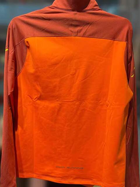 Anta Men's Long Sleeve Knitted Sweater 2024 Winter Style Fleece-Lined Warm Sports Half-Zip Top 152445401N