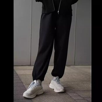 Anta Sport Winter Fleece Pants for Women New Style Comfortable Knitted Casual Sports Long Pants 162448325Rn