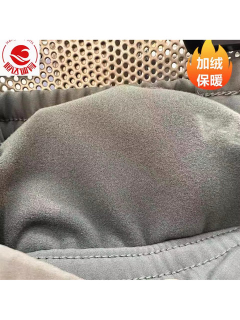 Anta Light Warm Fleece Men's 2025 Winter New Style Warm, Comfortable and Versatile Woven Sports Pants 152547501D