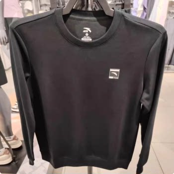 Anta Genuine Men's Pullover Sweatshirt 2025 Autumn New Style Round Neck Fashionable Long-Sleeved Knitwear 152547707