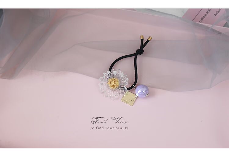 Mùa hè đầy màu sắc hoa tóc vòng tay dây Hàn Quốc ins nhỏ tươi khí đầu dây ponytail cao su ban nhạc phụ kiện tóc - Phụ kiện tóc băng đô turban