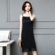 Lace dress women's summer mid-length loose Korean style sleeveless large size hip bottoming shirt vest suspender modal