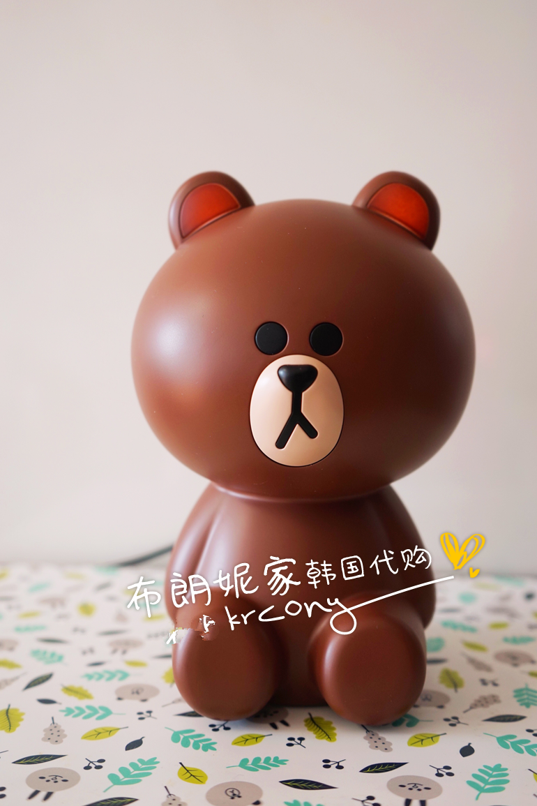 máy lọc không khí kc-g40ev-w Hàn Quốc mua LINE FRIENDS Máy lọc không khí gia đình Brown Bear khử trùng xe PM2.5 tại chỗ máy lọc không khí karofi e114