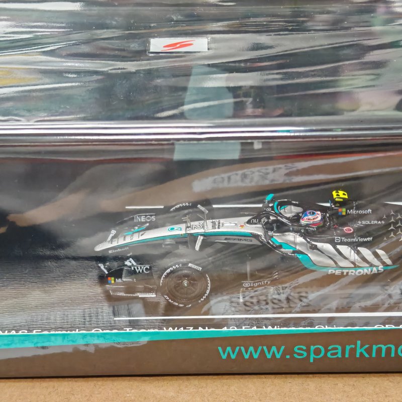 F1 Racing Model Ornament 1:43 Spark Mercedes-Amg Antonelli No. 12 2026 W17 Chinese Grand Prix F1 Racing Model Ornament 1:43 Spark Mercedes-Amg Antonelli No. 12 2026 W17 Chinese Grand Prix