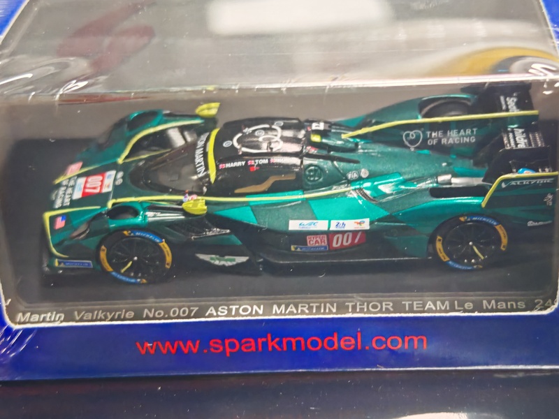 Spark Racing Model 1:64 2025 Le Mans 007 Aston Martin Valkyrie Valkyrie Spark Racing Model 1:64 2025 Le Mans 007 Aston Martin Valkyrie Valkyrie