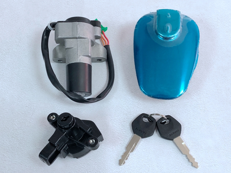 Suitable for Suzuki Junway GSX125 QS125-3G QS125-3K QS125-3K sleeve lock electronic door lock key door