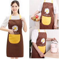 Apron Custom Attendant Working clothes Catering Hotel Home Kitchen anti-fouling Anti-oil can be set to print logo Inprint