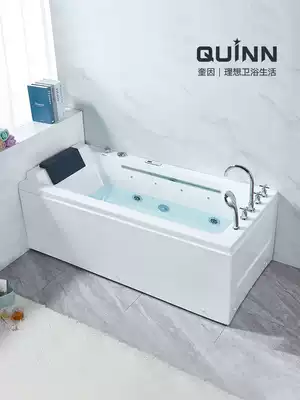 Quinn acrylic surf Whirlpool single intelligent thermostatic heating waterfall thermostatic tub adult household