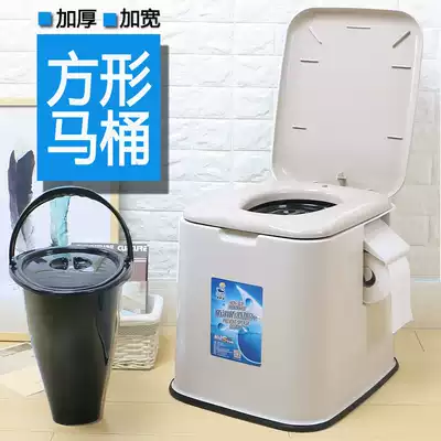 Elderly toilet, pregnant women, removable plastic toilet, people with disabilities, portable toilet seat, household squat toilet, change toilet