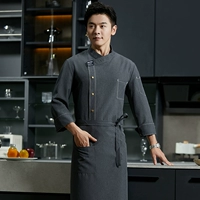 Комфортный лонгслив, фартук