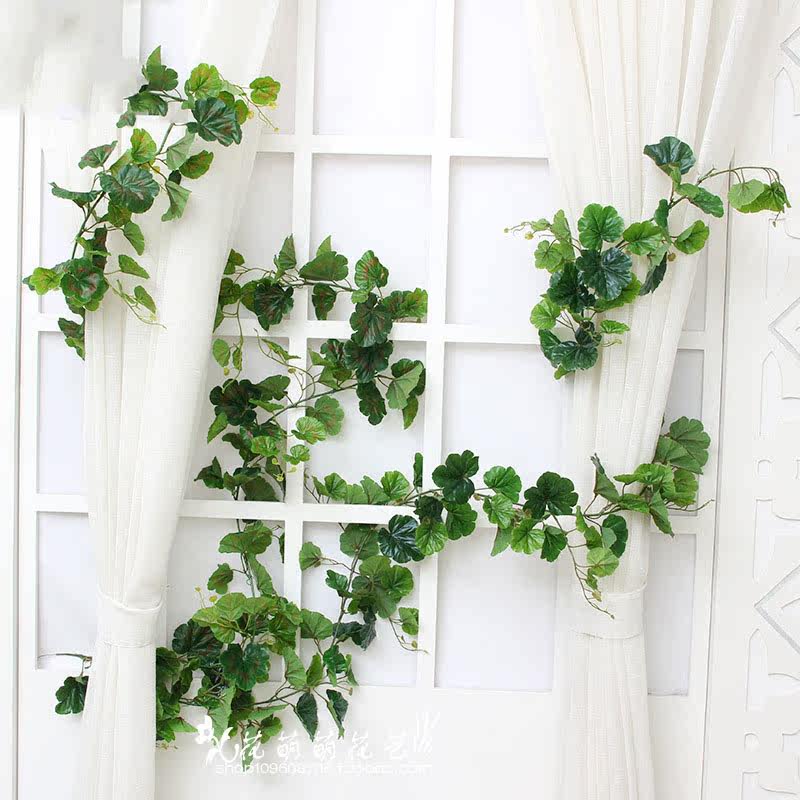 Simulation plant wall custom background wall rattan decorative wall green belt green plant fake tree leaves special offer Gold Ge