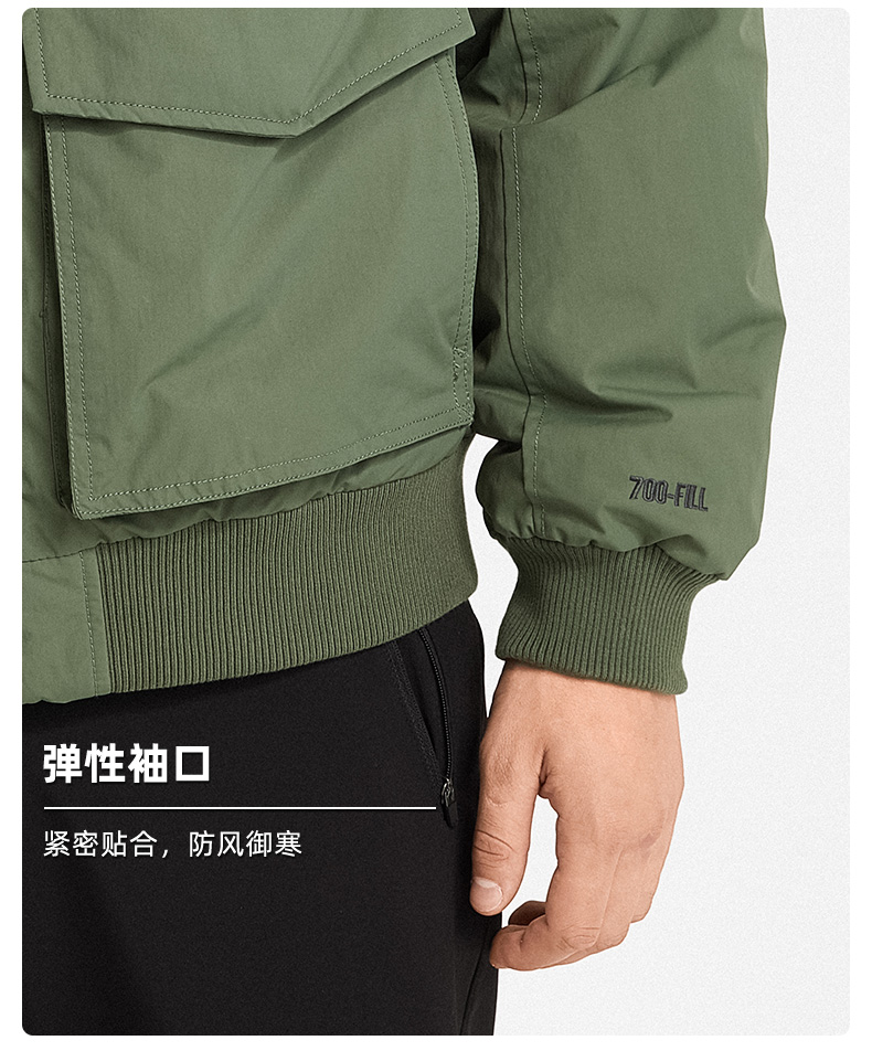 顶级户外 Marmot/土拨鼠 男士700蓬拒水鹅绒 毛领派克大衣羽绒服 图8