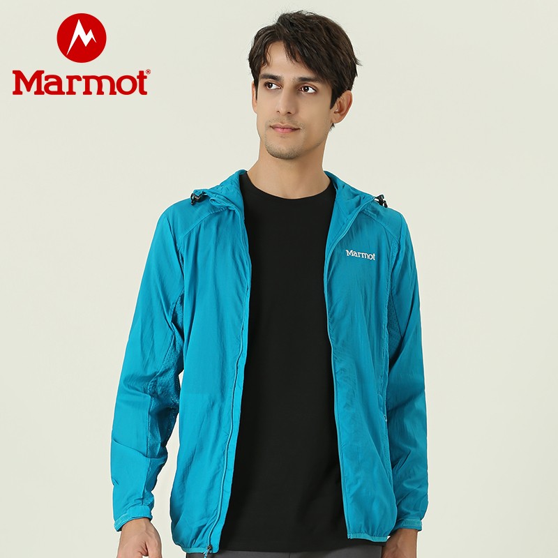 Marmot 土拨鼠 Trail Wind Hoody 防泼水透气连帽皮肤风衣 E51173 天猫优惠券折后￥189包邮（￥269-80）男、女多色可选