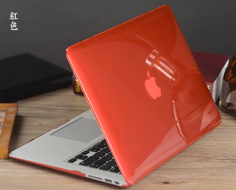 MAC Apple vỏ máy tính xách tay 12-inch trường hợp máy tính macbook mới pro13.3 inch air11.6reitna15.4 vỏ bảo vệ bìa phụ kiện ánh sáng trong suốt trong suốt pha lê matte