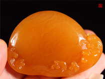 Top old sexual junction crystal All-yellow Lao Tian Huang Frozen Pendulum Pieces of the Rising Sun Dongsheng Collection Gift Gift