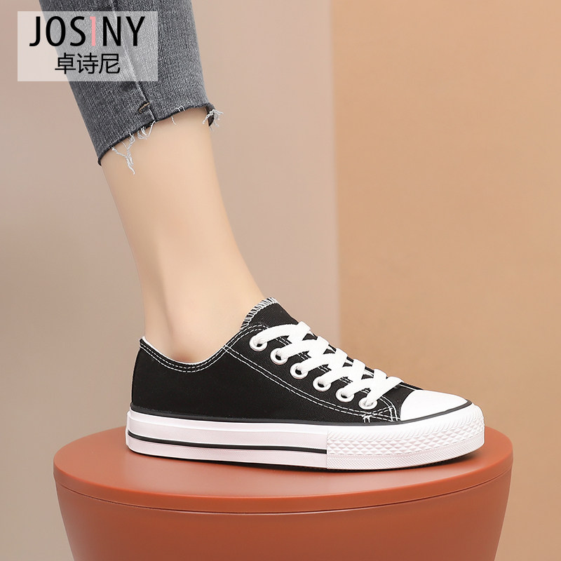 Chapels 2022 spring new sails shoes women flat bottom 100 hitch casual fashion ins base student board shoes