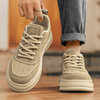 Men's Shoes, Autumn 2025 New Style, Versatile, High-End, Retro Genuine Leather Sneakers, Men's Height-Increasing Thick-Soled Casual Sports Trendy Shoes