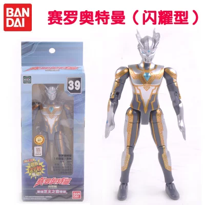 Bandai, Ultra, подвижная Ультрамен Тига, игрушка, издает звуки