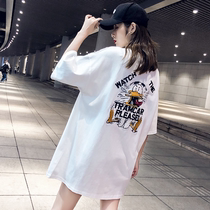 Pregnant Woman Suit Summer Little Sub two sets short sleeve T-shirt blouse Womens summer medium long style Pregnant Woman Dress