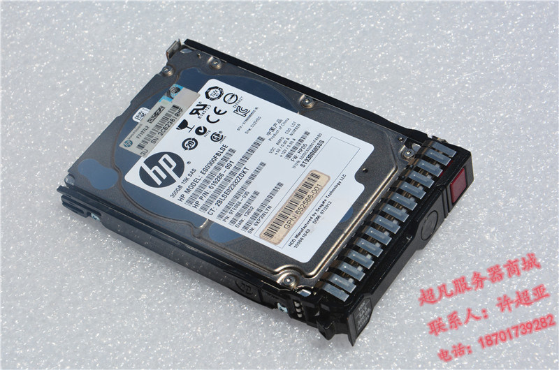 HP HP Gen8 653955-001 652564-B21 300G 10K 10K SAS G8 server hard disc