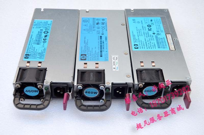 HP DL360 DL380G6 G7 G8 460W Server Power Supply 511777-001 499249-001