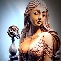 Taihang cliffs ornaments root carving crafts aging natural accompanying logs roots wood carvings nostalgic retro