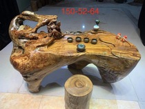Jinsi Nan Wood root carving tea table tea table Tea Sea kung fu solid wood natural overall stump tree head root tea table combination