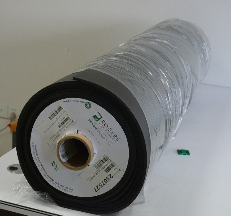 Rogers PORON foam 4701-40-15250-04 imported fast rebound black shock-absorbing seal fireproof