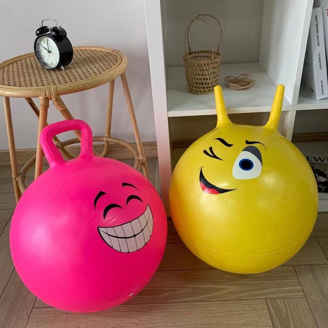 Exit Foreign Order ~ Two Color Children's Sheep Jump Balls Intron With Inflator