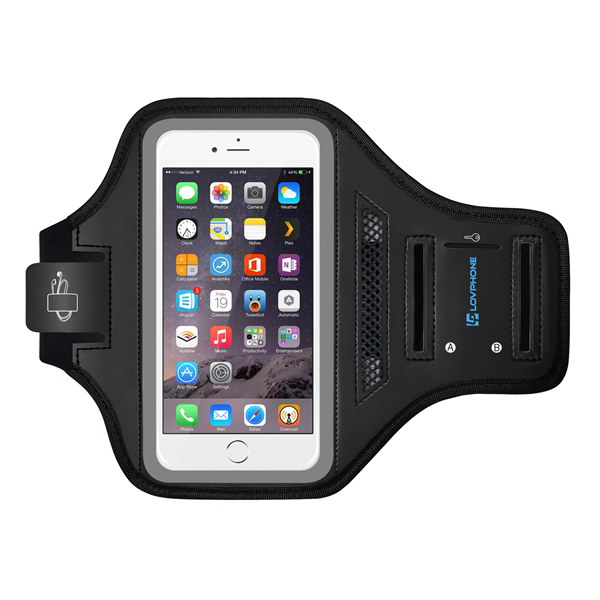 Sports arm pack Running fitness pack with key clamp and card slot waterproof touch screen