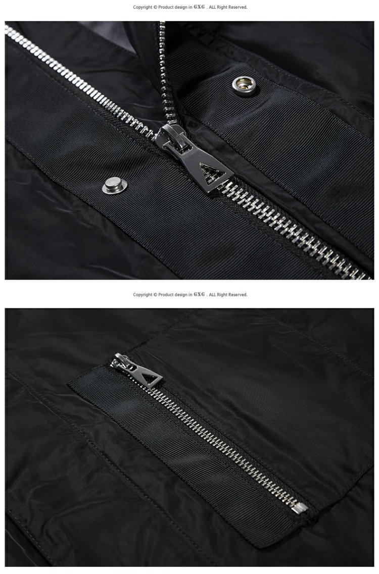 Áo gió GXG quần áo nam mùa thu nam xu hướng thời trang giản dị đô thị phổ biến mỏng đen dài trench coat áo khoác nam đẹp