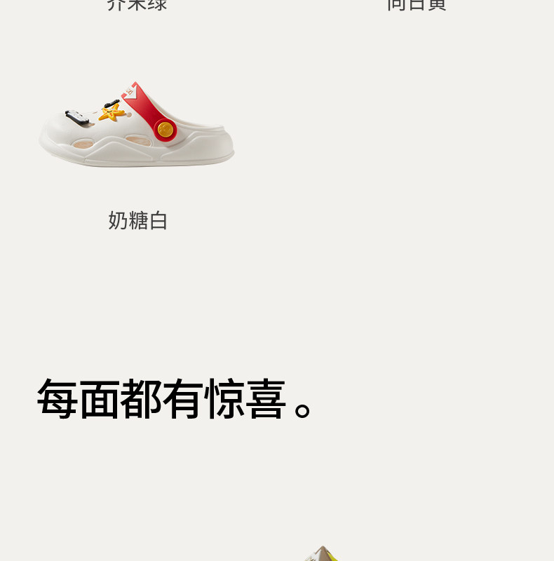 朴西海底总动员洞洞鞋儿童夏季可爱防滑包头拖鞋男童女童沙滩凉鞋 — 22