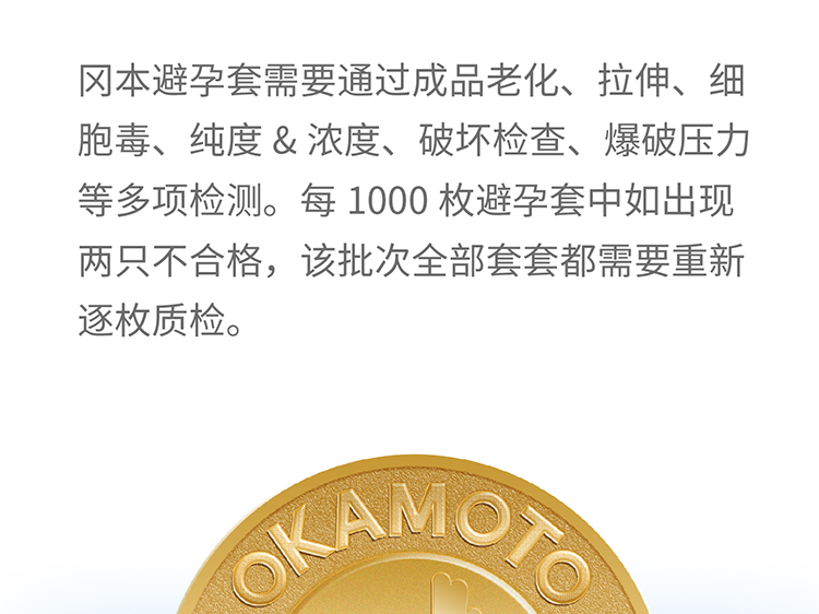 日本原装进口 冈本 最热销Skin肤感系列 超薄003安全套 22片 券后29.9元包邮 买手党-买手聚集的地方