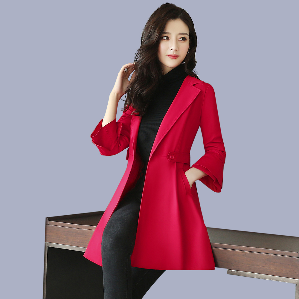 Trench pour femme en Coton - Ref 3226226 Image 4