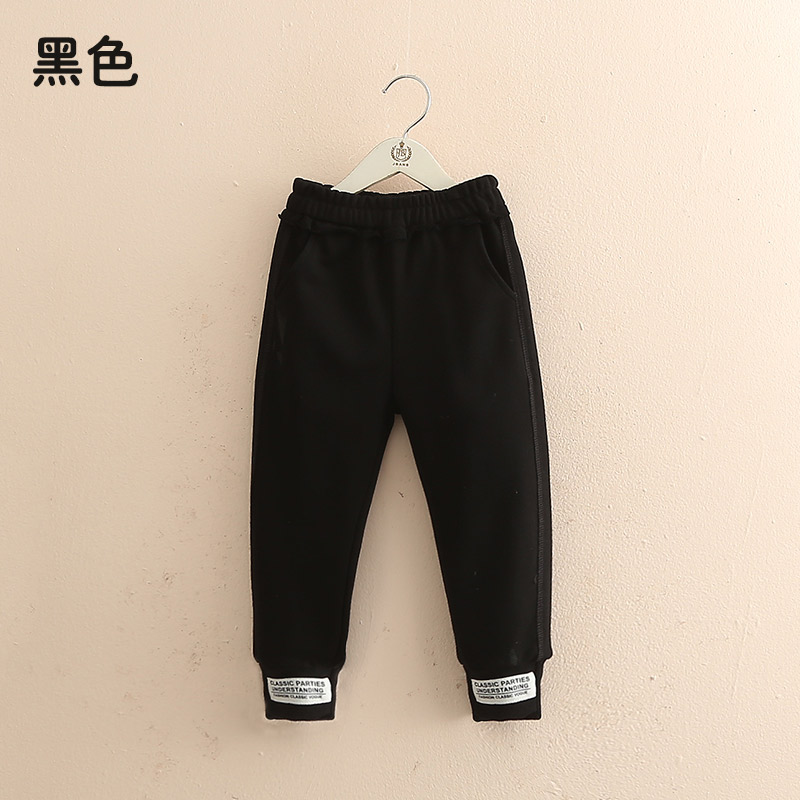 Bé Alphabet sweatpants 2020 mùa thu váy mới cô gái trẻ em mặc quần dài chân kz-c617.