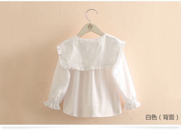 Áo sơ mi sọc bé 2019 mùa thu mới cho bé gái quần áo trẻ em áo sơ mi rộng lớn tx-a113 - Áo sơ mi shop đồ trẻ em