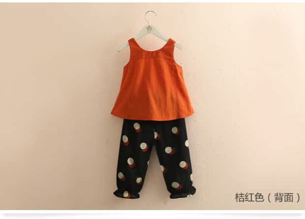 Bộ đồ bé gái mùa hè 2019 cho bé gái mới mặc quần áo trẻ em không tay vest tz-4385 - Phù hợp với trẻ em đồ sơ sinh cho bé