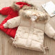 Baby hooded cotton clothing 2022 winter new girls' children's clothing children's thickened mid-length coat wt-9931