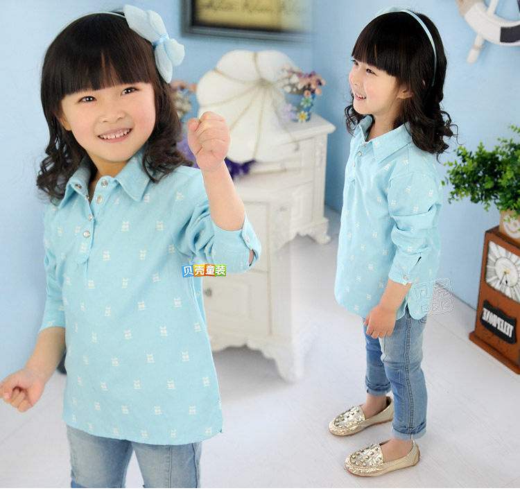 Chemise fille à manche longue - Ref 2085738 Image 68