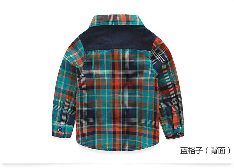 Chemise garcon à manche longue - Ref 2081904 Image 70