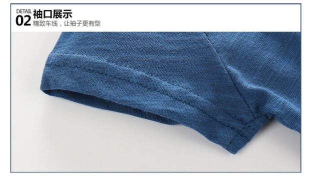 Áo thun ngắn tay cá mập stereo 2018 cho bé trai Hàn Quốc mới cho bé mặc áo trẻ em tx-7266 thời trang trẻ em cao cấp