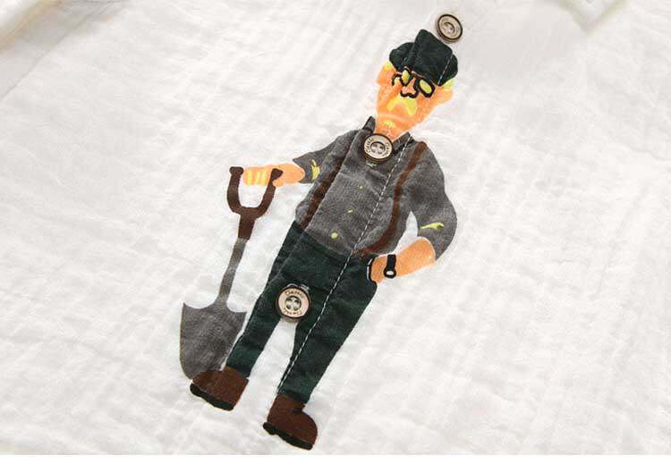 Chemise garcon à manche longue - Ref 2081967 Image 112