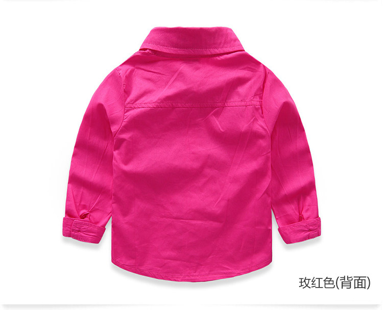 Chemise garcon à manche longue - Ref 2081948 Image 70